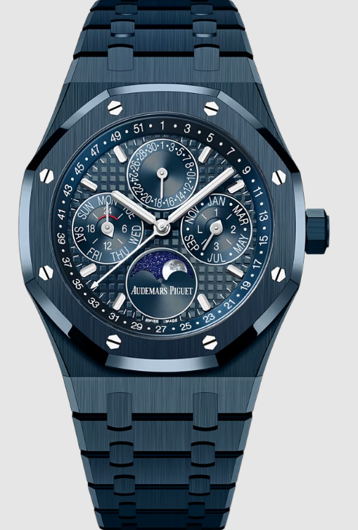 Review 26674CD.OO.1225CD.01 Audemars Piguet Royal Oak Perpetual Calendar 41 “Bleu Nuit, Nuage 50 replica watch